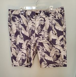 Tommy Bahama Men's Shorts Palm Print Size 36 Waist 10" inseam